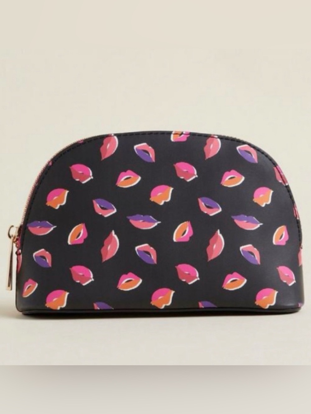 🆕💋 Muah Kisses Makeup Bag NWT Torrid New Cosmetic Bag Black Pink💋